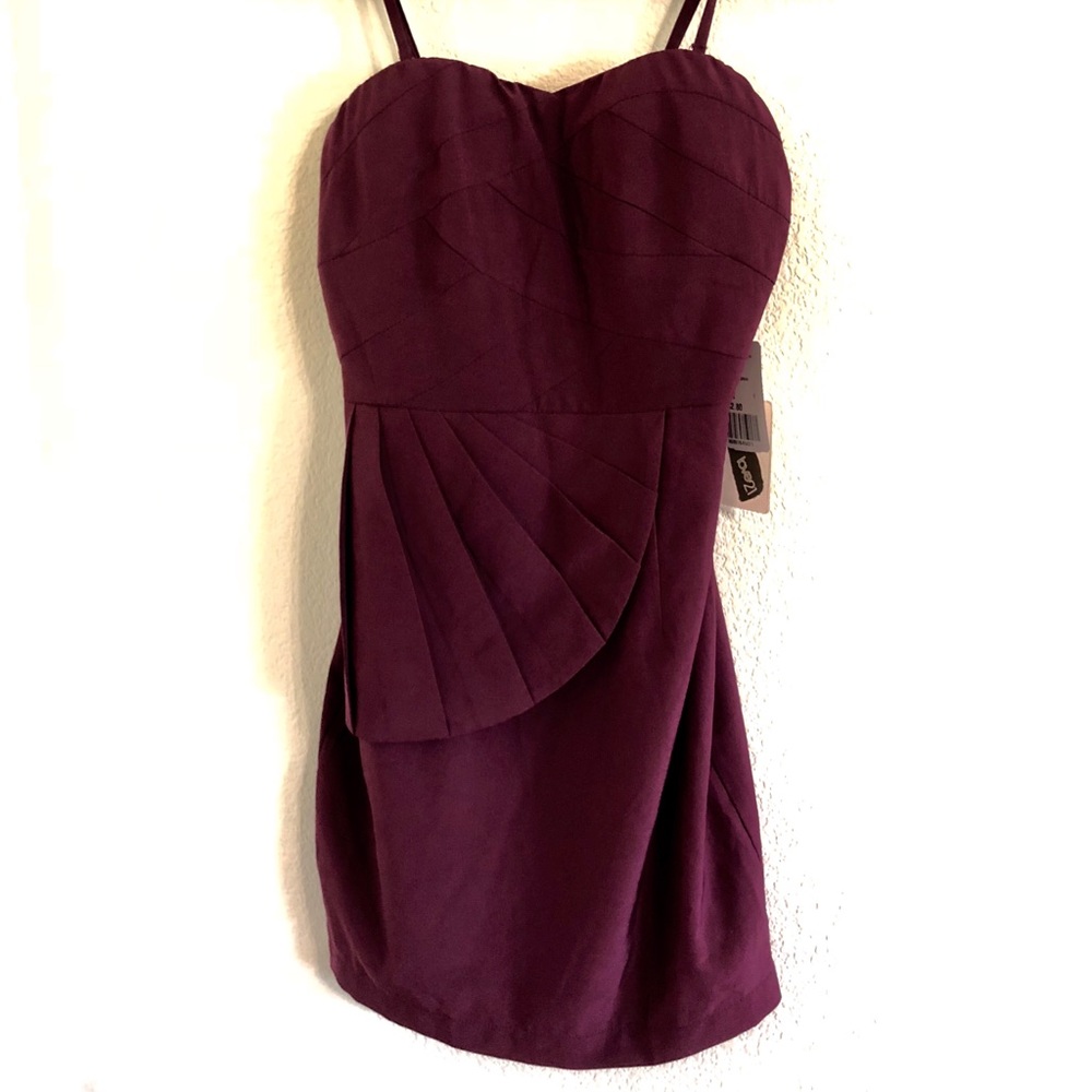 Sophisticated plum dress (sz XS)